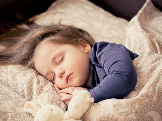 Small child sleeping