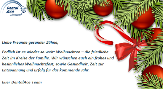 Ein sinnliches Weihnachtsfest an unsere Besucher