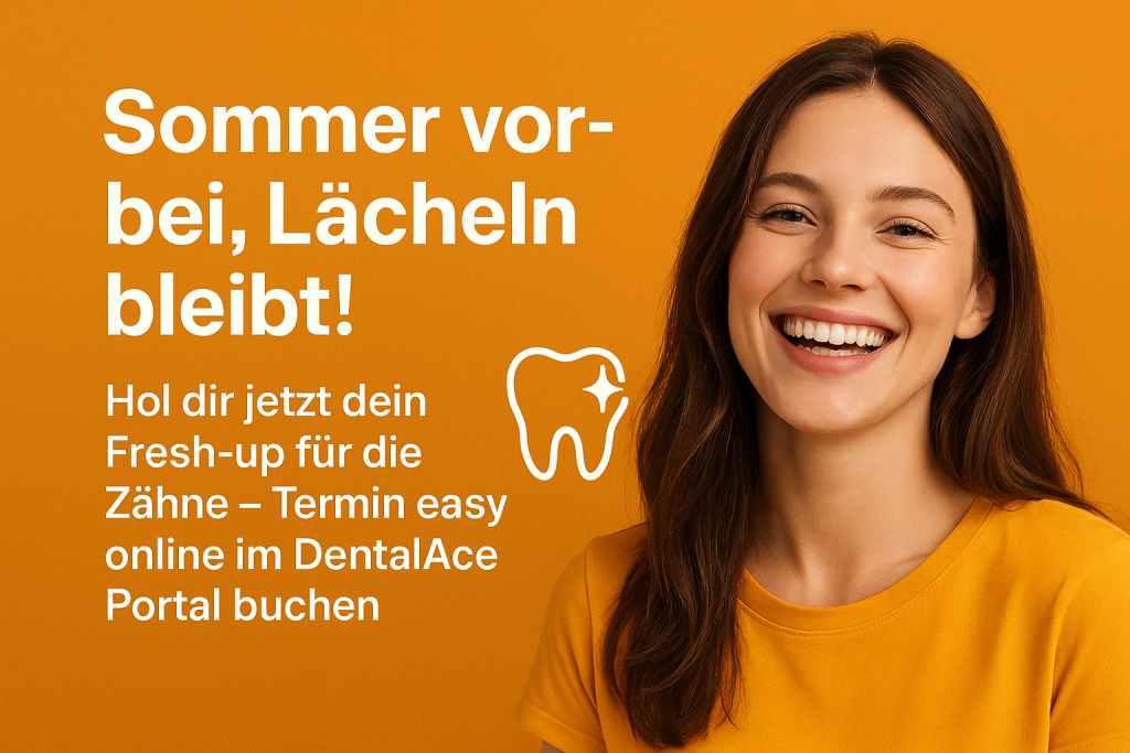 Summer is over – time to book your dental cleaning