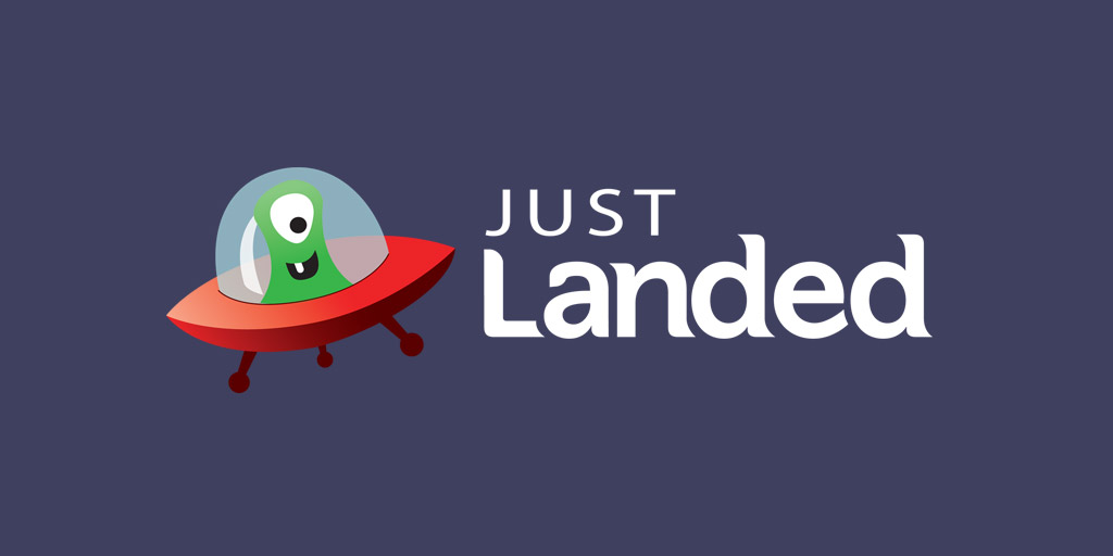 Just Landed Logo