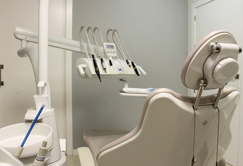 Zahnarztpraxis vor der Behandlung
