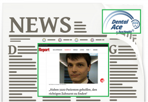 DentalAce beim Report: Wir danken für das nette Interview!